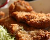 我家もしゃぶしゃぶ肉で流行の重ねトンカツ作り方16写真