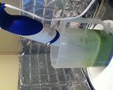 ブレンダーで冬のグリーンスムージー作り方2写真