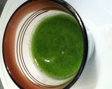 ブレンダーで冬のグリーンスムージー作り方5写真