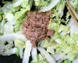 牛乳で簡単❀ツナと白菜のクリームパスタ❀作り方4写真