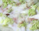 牛乳で簡単❀ツナと白菜のクリームパスタ❀作り方5写真