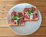 ピザトーストバーガー作り方3写真