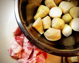 ほっこり◆里芋と豚バラの煮物◆やさしい作り方1写真