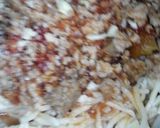 余ったハンバーグでパスタグラタン作り方4写真