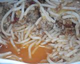 余ったハンバーグでパスタグラタン作り方6写真
