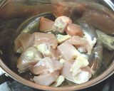 鶏蓮なトロみ大根の煮付け♪作り方2写真