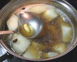 鶏蓮なトロみ大根の煮付け♪作り方6写真