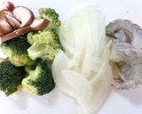 ☆えびとブロッコリーのクリームパスタ☆作り方3写真