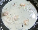 ☆えびとブロッコリーのクリームパスタ☆作り方6写真