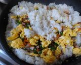 IHでも簡単！パラパラ炒飯のコツ作り方8写真