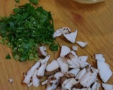 松山揚げと椎茸の混ぜご飯作り方1写真