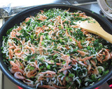 大根の葉のふりかけ丼　～栄養満点～作り方3写真