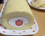 シルバーミストのキャラデコロールケーキ作り方2写真