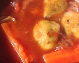 大きめ野菜の簡単トマトスープ作り方3写真
