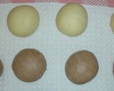 ねじねじリースパン(クリスマス仕様）作り方1写真