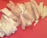鶏胸肉のマリネ風❀柚子胡椒入り作り方1写真