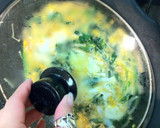 ニラの半熟卵とじ☆今日はえのき入り作り方5写真
