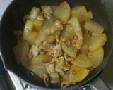 大根と豚肉のピリ辛うま煮作り方8写真