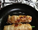 鶏肉八幡巻き(野菜巻) おせちに♪♪作り方3写真