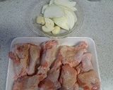 手羽元とにんにくの赤ワイン煮作り方1写真