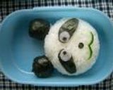 パンダのおにぎり作り方3写真