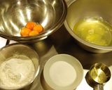 ふわふわ玉子のシフォンケーキ♪卵白消費に作り方1写真
