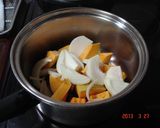 豆乳カボチャスープ作り方1写真