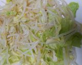 厚切り豚ばら肉の照り焼き・もやし添え作り方5写真