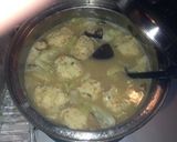 体ポカポカ鶏胸ミンチのミルクスープ作り方5写真