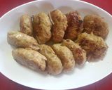 ごぼう入りカレーハンバーグ作り方11写真