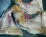 ぶりかまの塩焼き酒蒸し作り方3写真