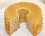 ほうじ茶とメープルのシフォンケーキ作り方15写真