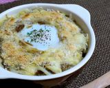 リメイク＊巣ごもり卵のチーズ焼きカレー作り方7写真