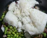 タコと枝豆の混ぜご飯☆バター醤油味作り方5写真