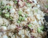 タコと枝豆の混ぜご飯☆バター醤油味作り方6写真