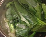 茹で鶏スープで☆ほうれんそうのポタージュ作り方3写真