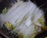 *白菜と春雨の中華炒め*作り方4写真