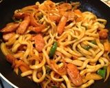 簡単◆うどんでナポリタン◆時短作り方8写真