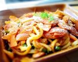 簡単◆うどんでナポリタン◆時短作り方9写真