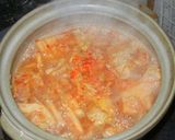 キムチ＆チーズ雑炊作り方2写真