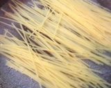 アボカドとベーコンのオイルパスタ作り方1写真