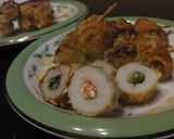 明太子チーズを竹輪で包んで揚げました❤作り方7写真