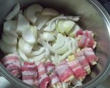豚バラ肉と野菜のコンソメスープ❤大鍋料理作り方8写真