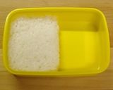 詰めるだけクリスマスゆきだるまキャラ弁当作り方1写真