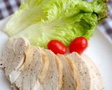 茹で鶏スープで☆ほうれんそうのポタージュ作り方1写真