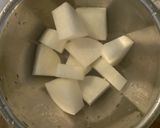 簡単で美味しい鯛あらだきと大根です。作り方2写真