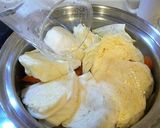 塩麹でマリネした鶏むね肉でヘルシーポトフ作り方5写真
