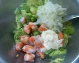 ヘルシー！俺流のアボカドと海老のグラタン作り方3写真
