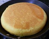 卵と砂糖と小麦粉のシンプルなパンケーキ作り方7写真