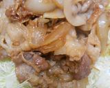 しょうゆ糀で豚ばら肉の生姜焼き作り方13写真